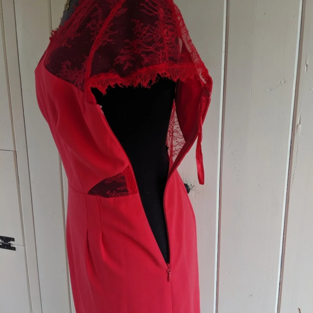 SOLD ❤️BCBGMAXAZRIA lace dress NWT sz 4 - Picture 6 of 12